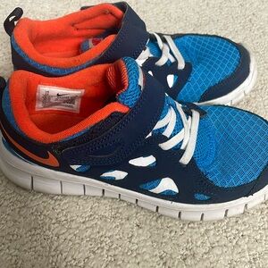 Boys Blue Nike Shoes size 1Y